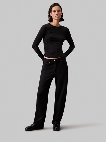 Calvin Klein Jeans Regular Pants 'Milano' in Black