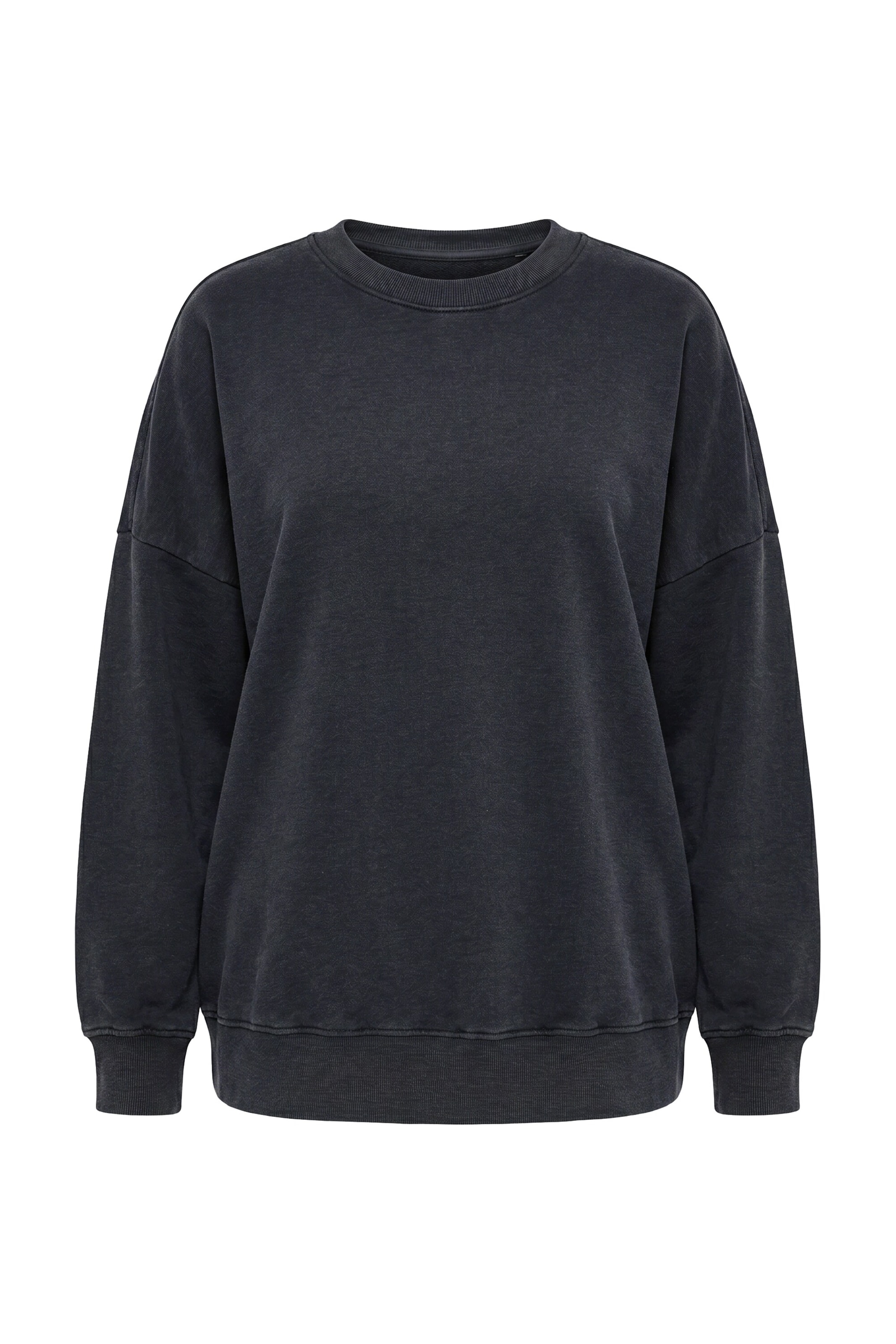 Studio Untold Sweatshirt in M-L in Anthracite, Item view