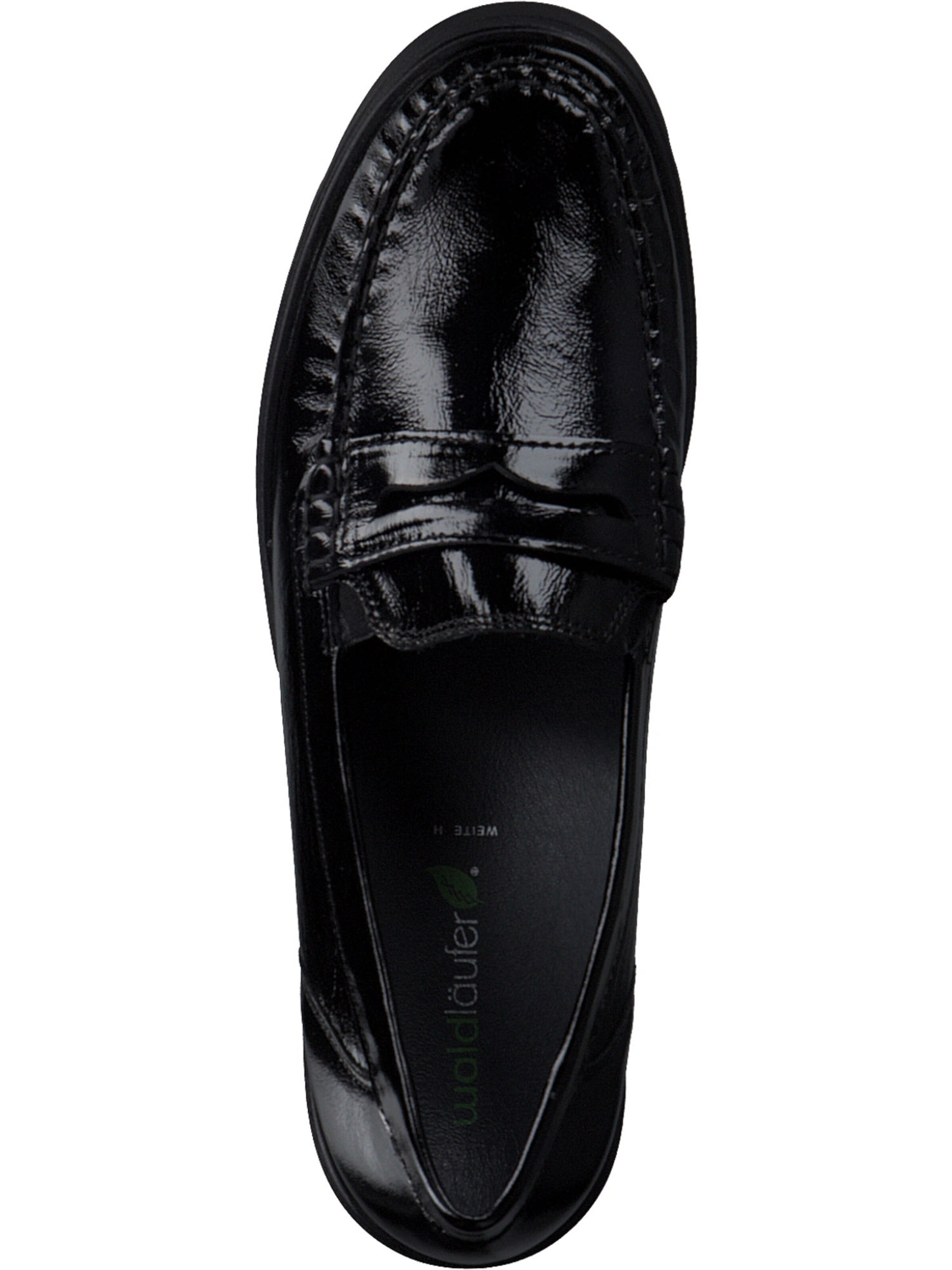 WALDLÄUFER Moccasin 'Serena' in Black