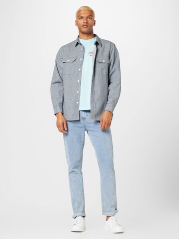 LEVI'S ® - Ajuste regular Camisa 'Classic Worker Workwear' en azul