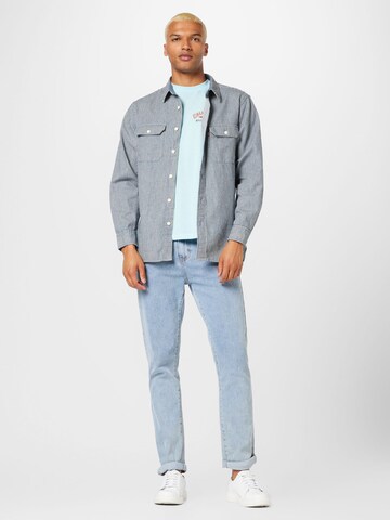 LEVI'S ® Regular fit Риза 'Classic Worker Workwear' в синьо