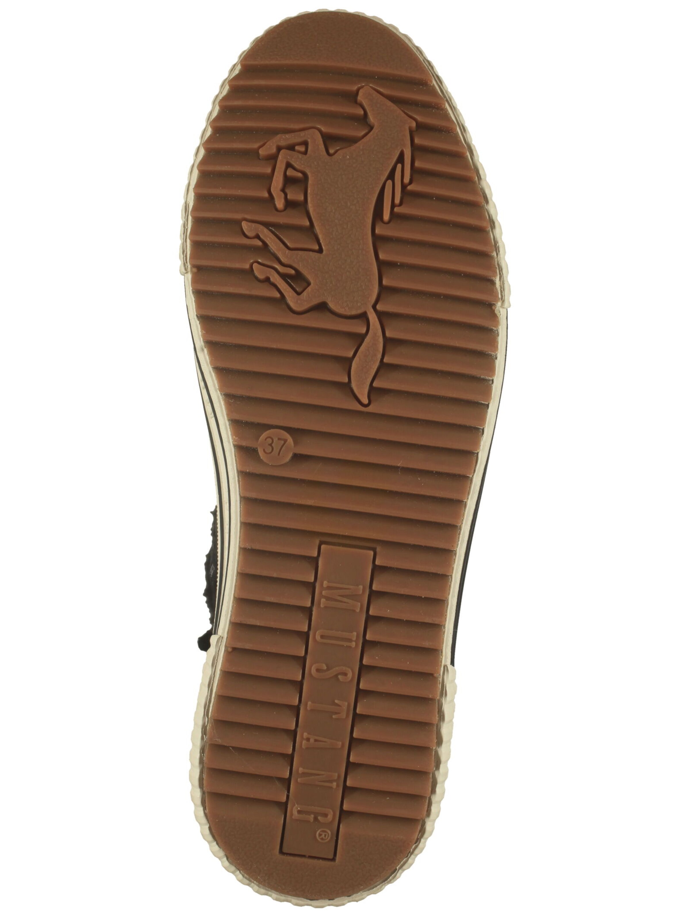 MUSTANG Sneakers hoog in Zwart