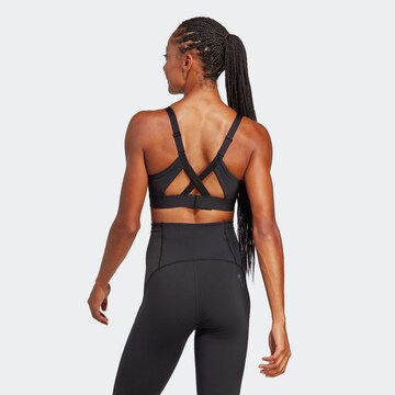 ADIDAS PERFORMANCE Bustier Sport bh 'Tailored Impact High-Support' in Zwart