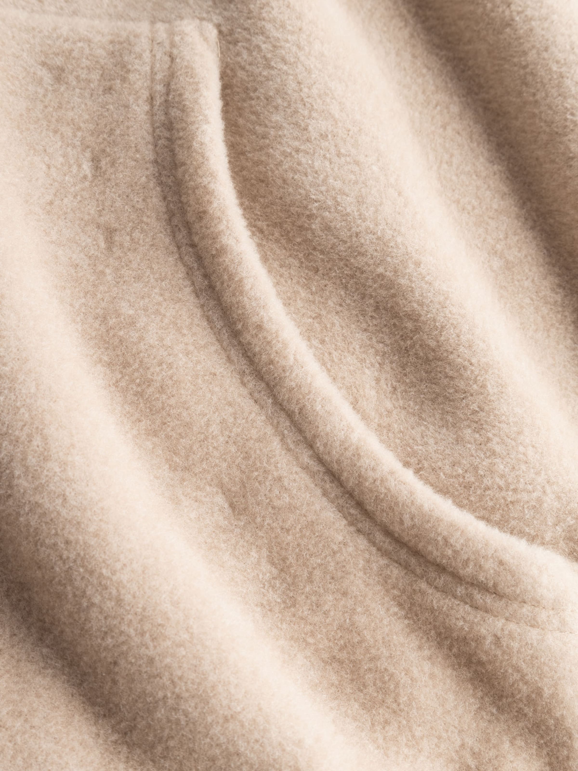 Rösch Pajama ' Fleece Hoodie ' in Beige