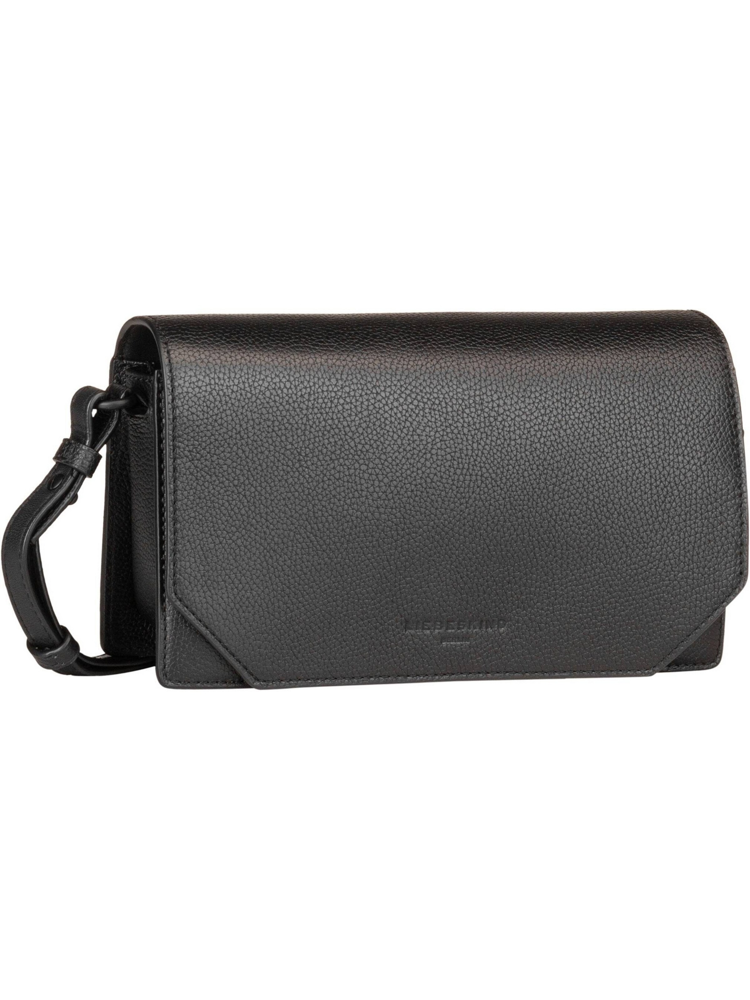 Liebeskind Berlin Crossbody Bag in Black: front