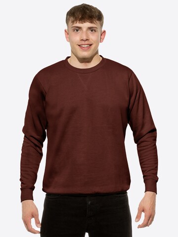 Cotton Prime - Sweatshirt em castanho: frente