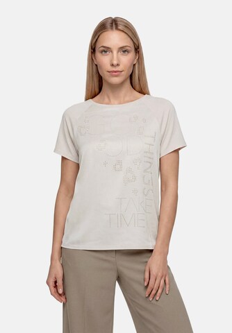 T-shirt Betty Barclay en beige : devant