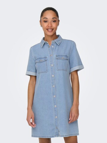 JDY Shirt dress 'JDYEsmee' in Blue: front
