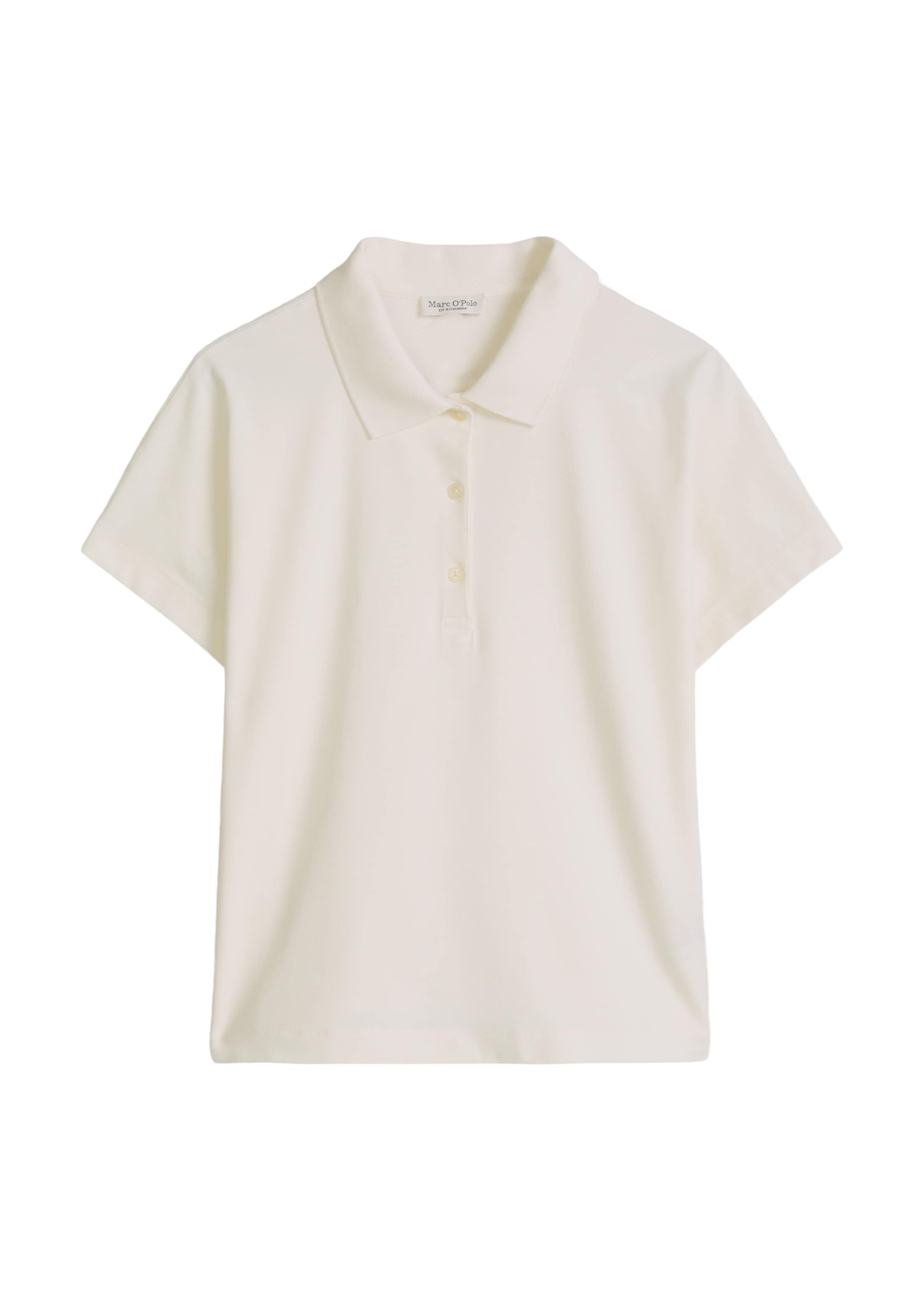 Marc O'Polo Shirt in Wit: voorkant