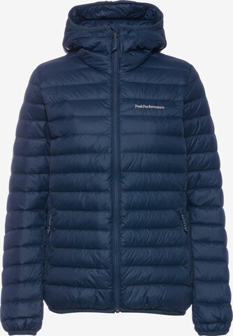 PEAK PERFORMANCE Outdoor Jacket 'Liner' in Blue: front