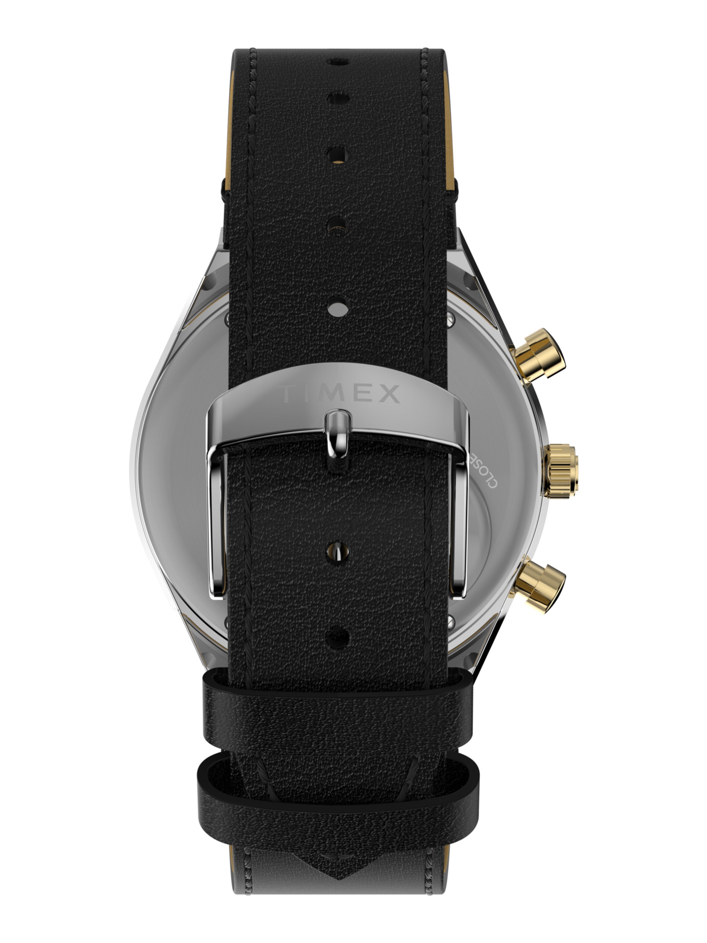 TIMEX Analoguhr '1970s Q' in Schwarz