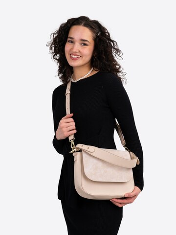 Expatrié Schultertasche 'Louise Large' in Beige