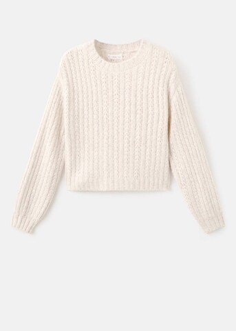 MANGO TEEN Sweater in Beige