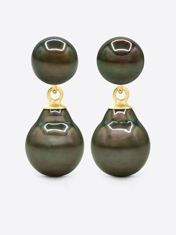 Boucles d'oreilles 'TIKEHAU' Ateliers Saint Germain en jaune : devant