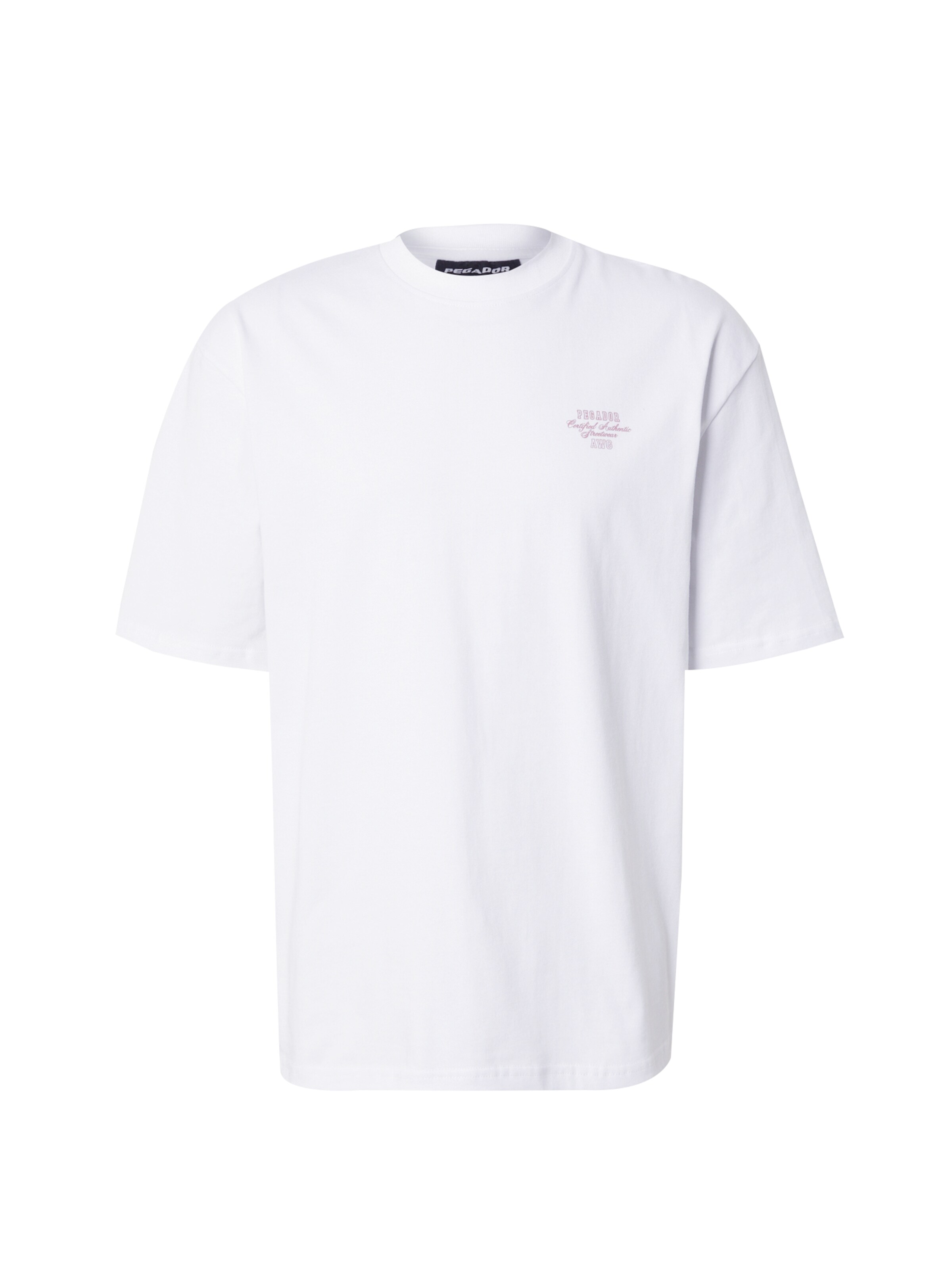 Maglietta 'Sydon' di Pegador in bianco: frontale