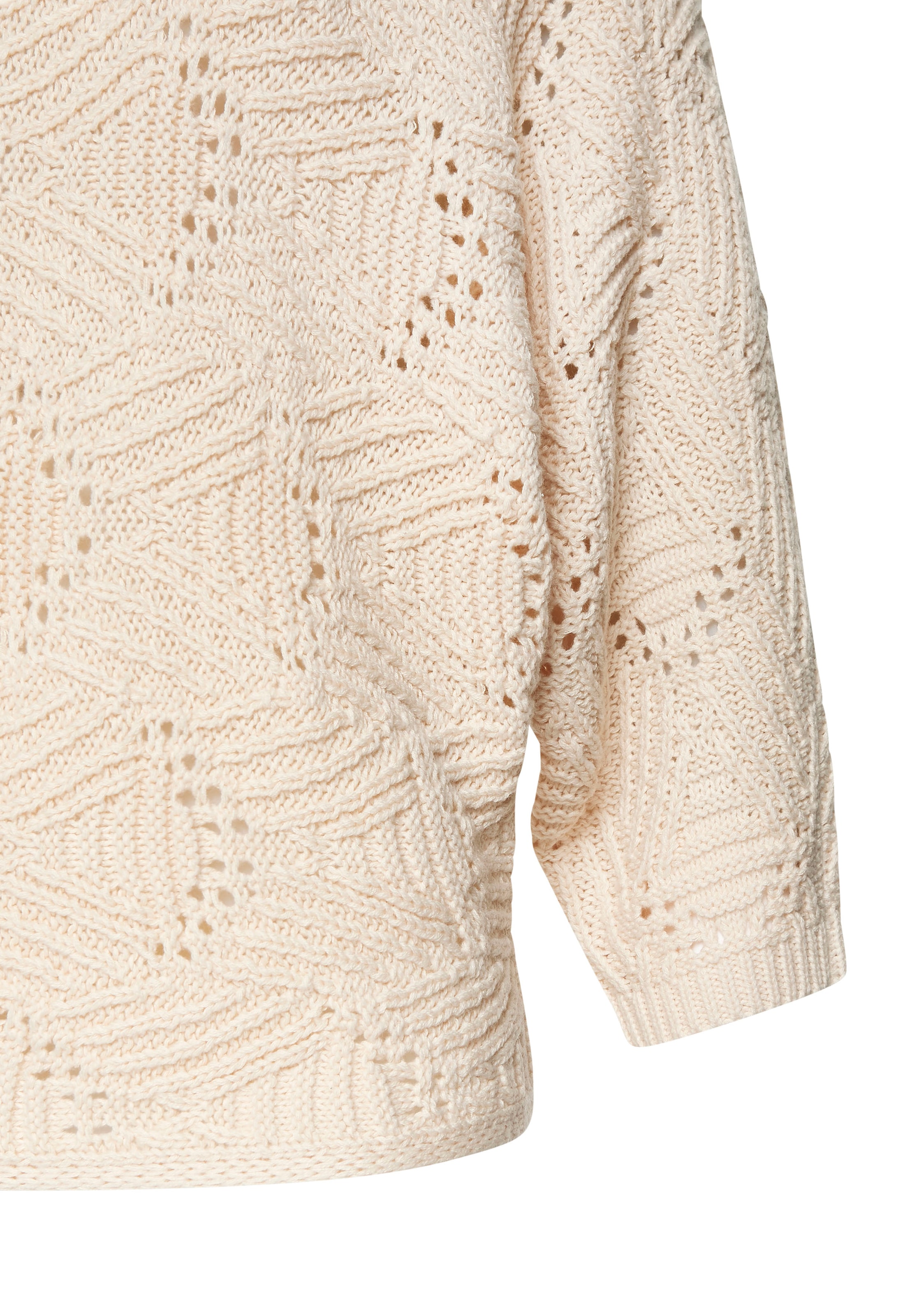 LASCANA Pullover in Beige