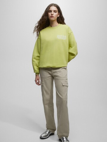 Pull&Bear Sweatshirt in Green