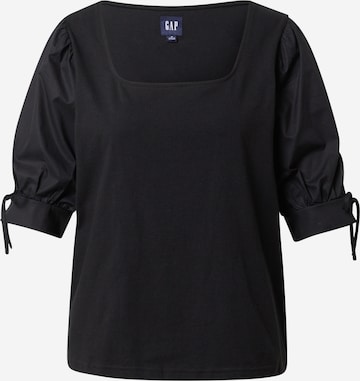 GAP Shirt in Zwart: voorkant