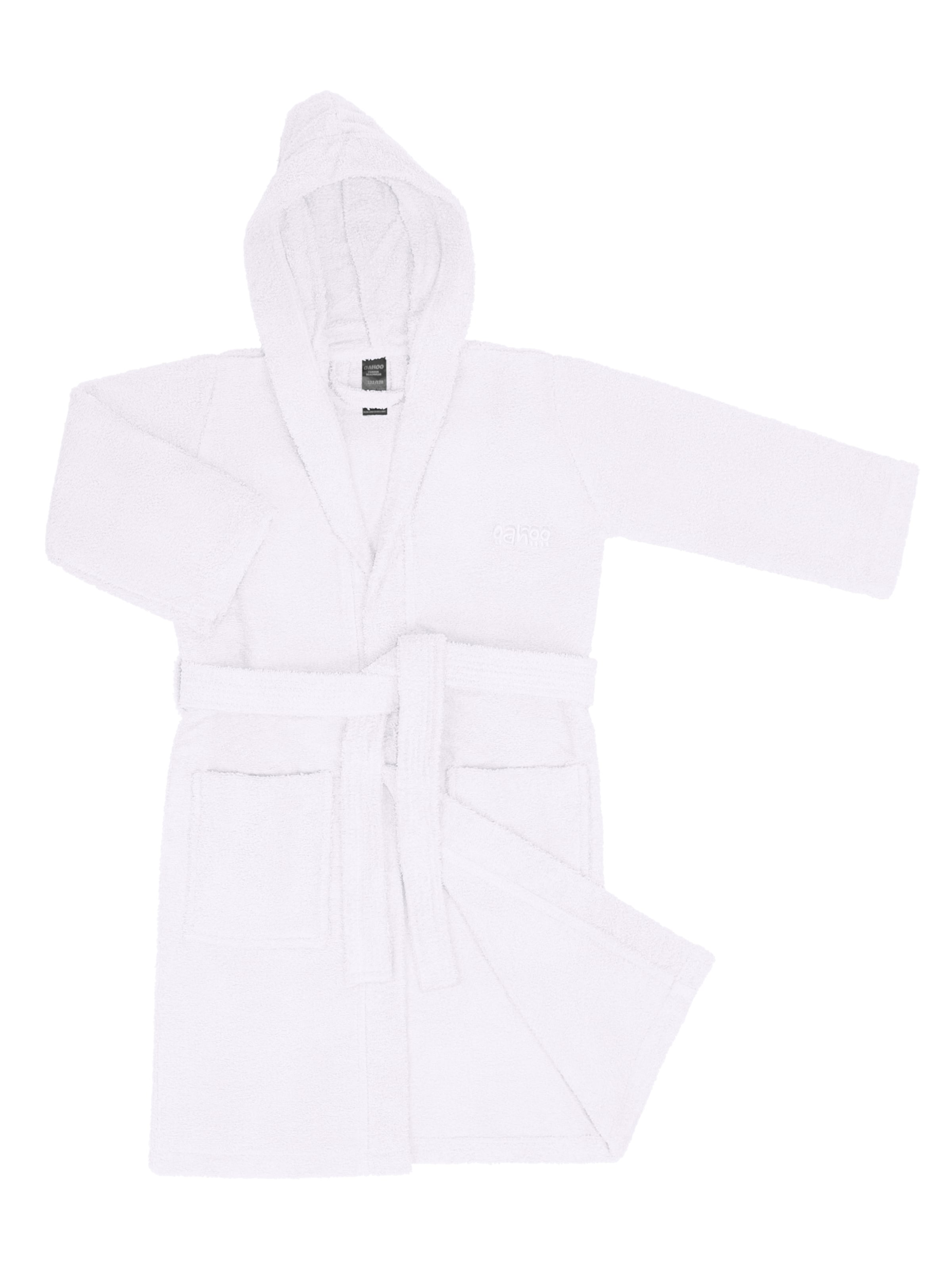 oahoo Bademantel 'Beach & Bath'‌‌‌‌‌‌‌‌‌‌ in Weiß: Vorderseite