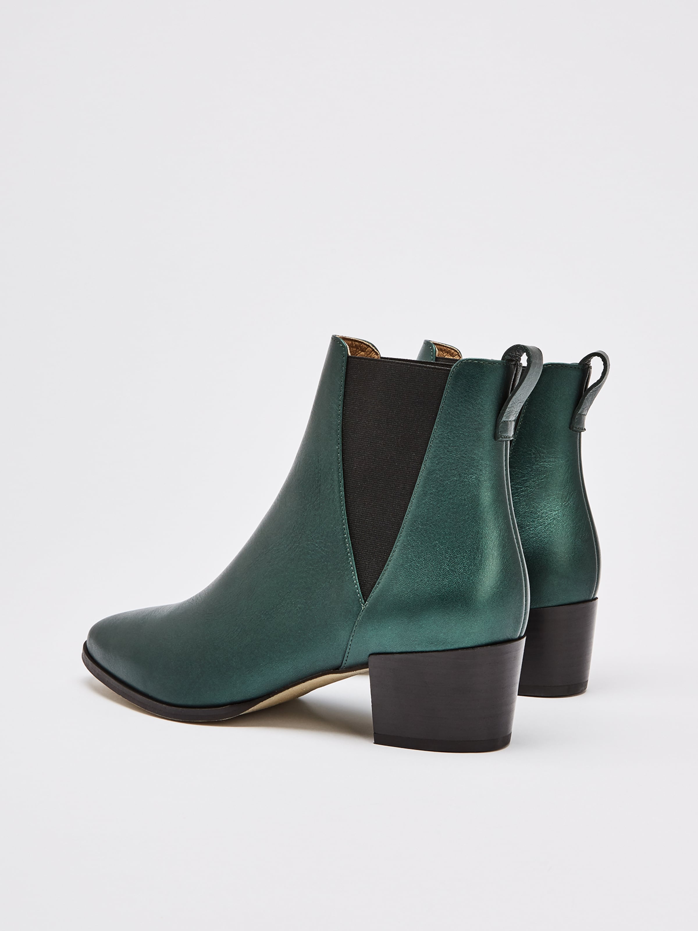 Frauen Stiefeletten NINE TO FIVE Chelsea Boots 'Brygge' in Smaragd - TX71402 Frauen Stiefeletten NINE TO FIVE Chelsea Boots 'Brygge' in Smaragd - TX71402