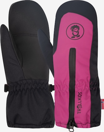 TROLLKIDS Gloves in Pink: front