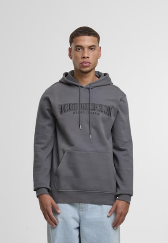 Sweat-shirt True Religion en gris : devant