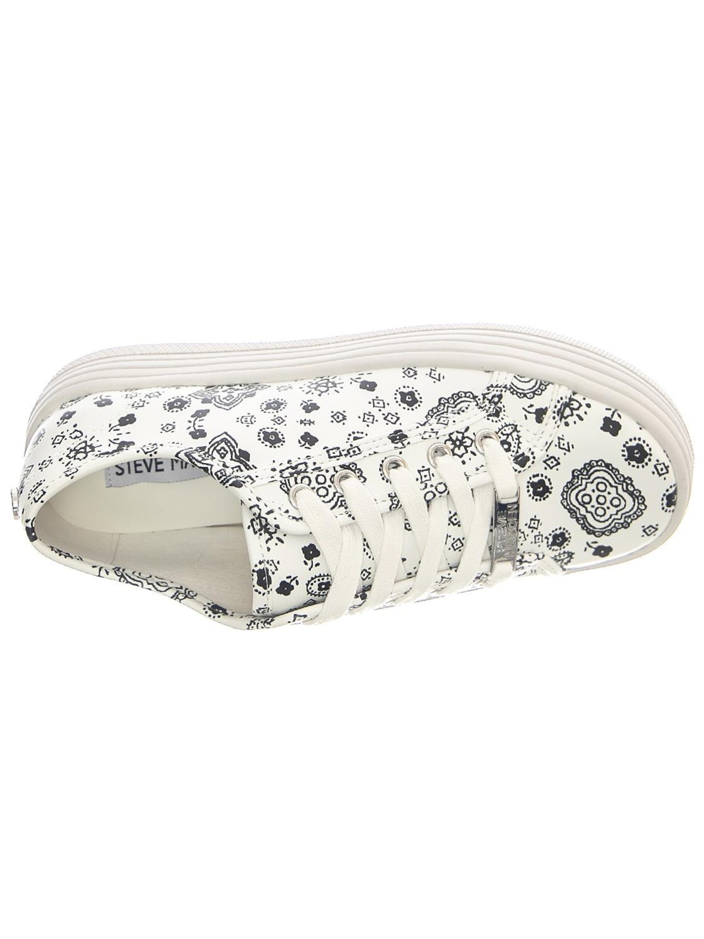 Chaussure de sport à lacets 'Bobbi' STEVE MADDEN en blanc