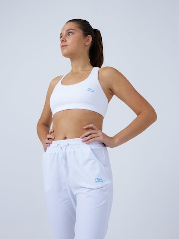 SPORTKIND Loosefit Sporthose 'Jogging Pants'‌‌ in Weiß