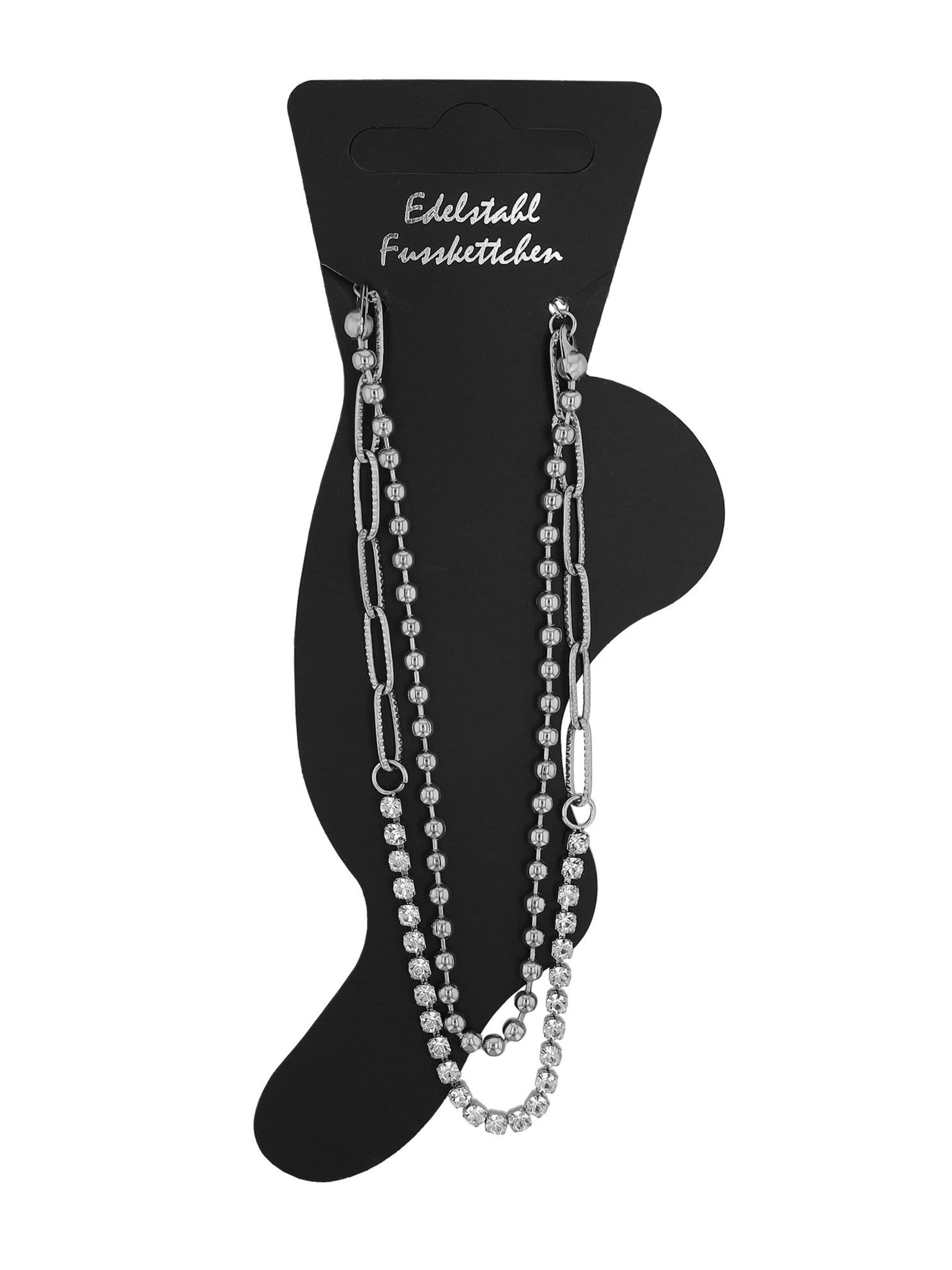 Akzent Fußschmuck 'Thala, langlebig'‌‌‌‌‌‌‌‌ in Silber