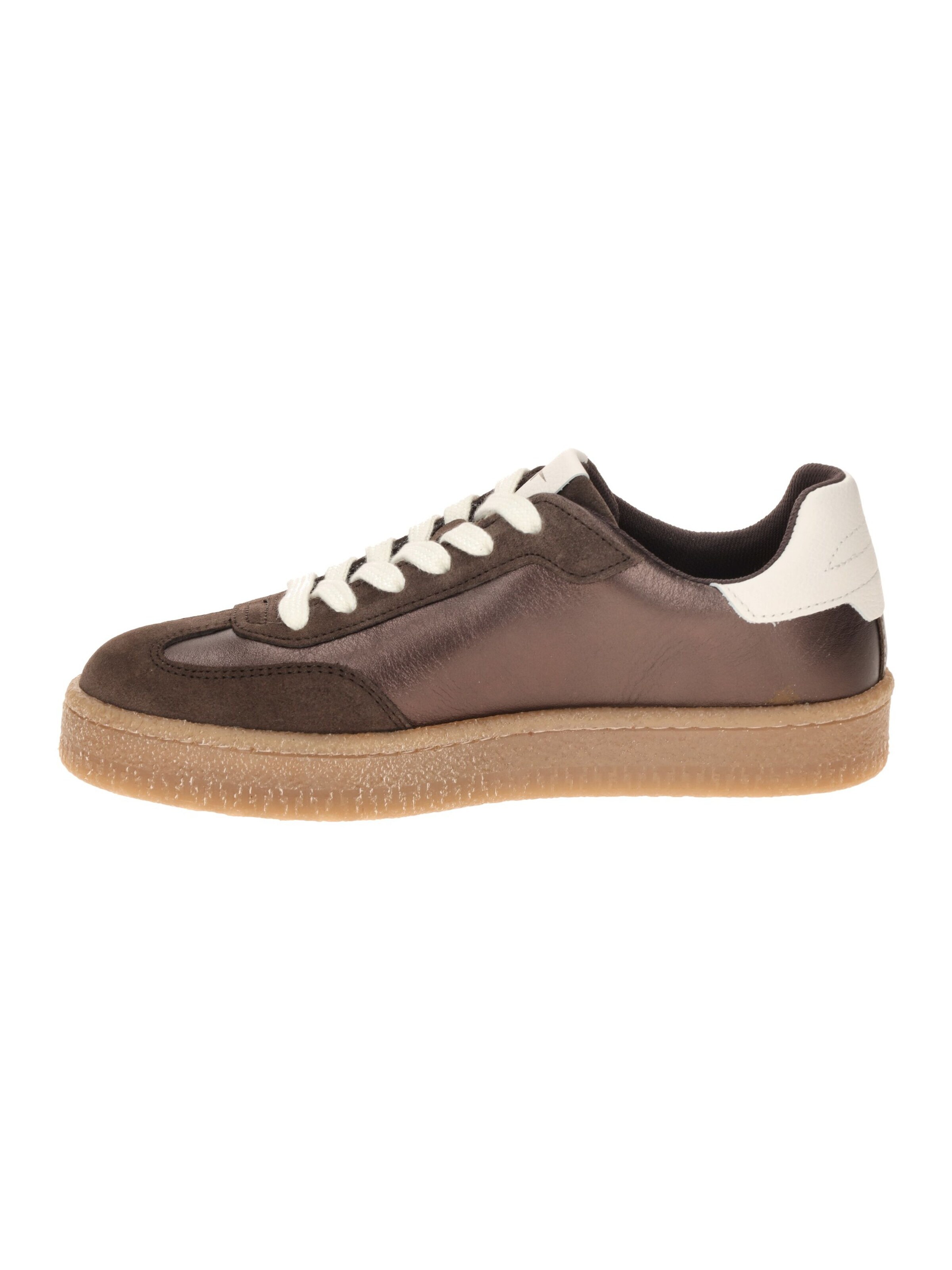Tamaris Sneakers 'Tamaris Schuhe Sneaker braun metallic 23723' in Brown