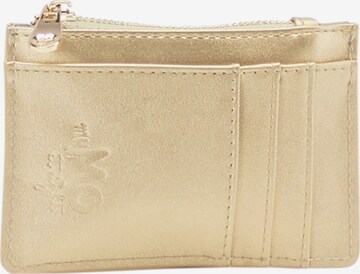 myMo at night Wallet in Gold: front