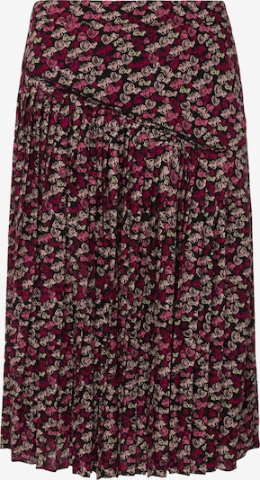 Ulla Popken Skirt in Pink / Burgundy / Black, Item view