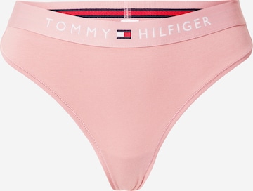 Tommy Hilfiger Underwear Thong in Pink: front