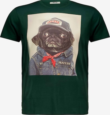 T-Shirt Deeluxe en vert : devant