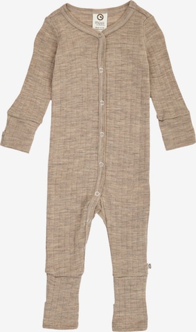 Müsli by GREEN COTTON - Macacão/Body em castanho: frente