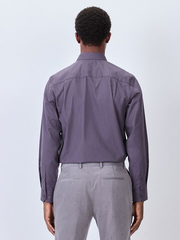 Coupe regular Chemise Next en violet