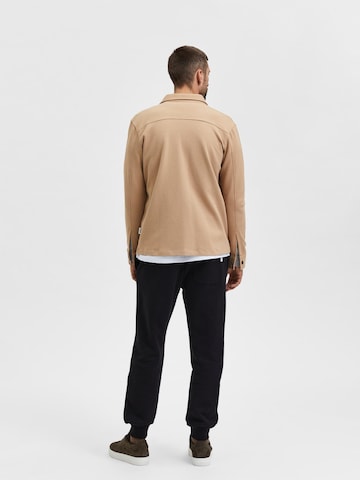 SELECTED HOMME Between-season jacket 'Jackie' in Beige