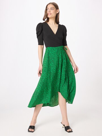 AX Paris Obleka | zelena barva: sprednja stran