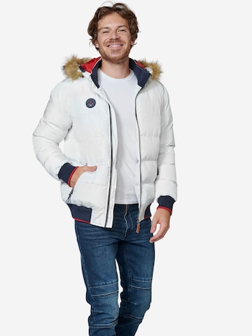 KOROSHIZimska jakna - bijela boja: prednji dio