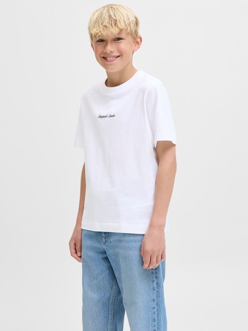 Jack & Jones Junior Shirts i hvid: forside