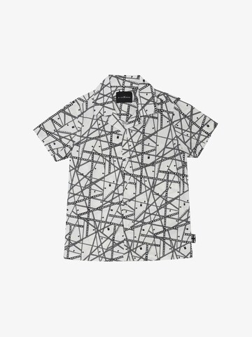 John Richmond Regular fit Button Up Shirt 'Chains' in White: front