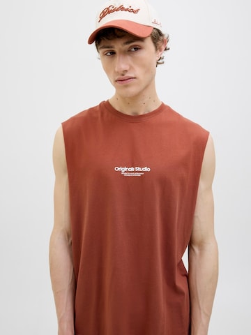 JACK & JONES Bluser & t-shirts 'JORVESTERBRO' i brun