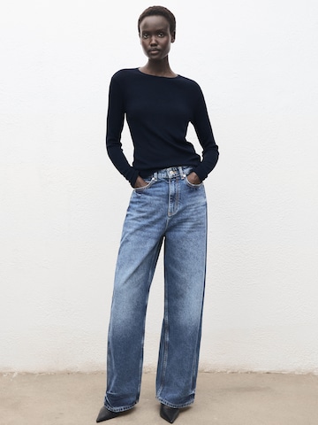 MANGO Shirt 'LILOCA' in Blau