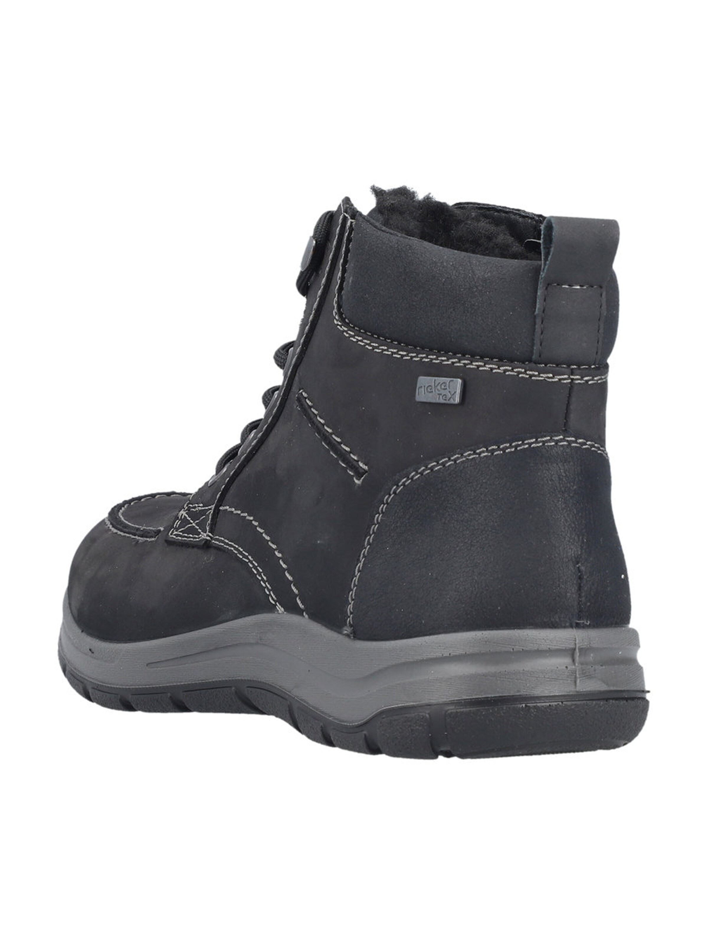 Rieker Nöörsaapad, värv must