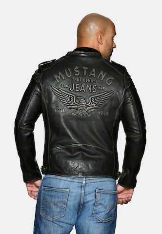 MUSTANG Between-Season Jacket ' 31020136 ' in Black