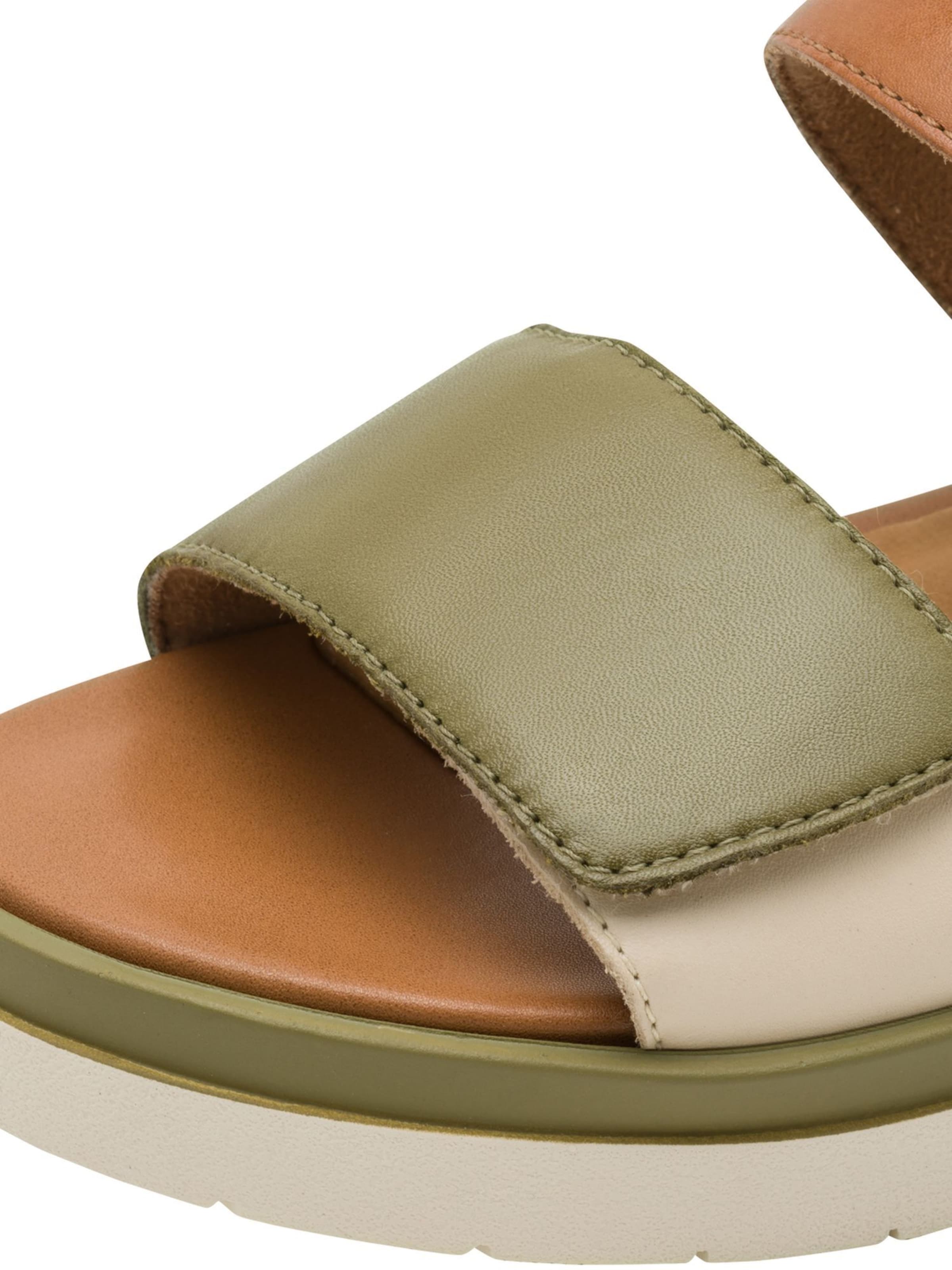 Sandales Tamaris en vert