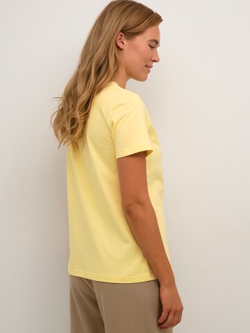 T-shirt 'Marin' Kaffe en jaune