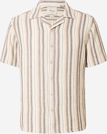 Only & Sons Regular fit Skjorta 'ONSTREV' i gul: framsida