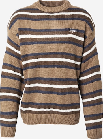 Denim ProjectPulover - smeđa boja: prednji dio