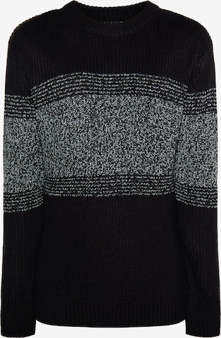 ICEBOUND Sweater in Black: front